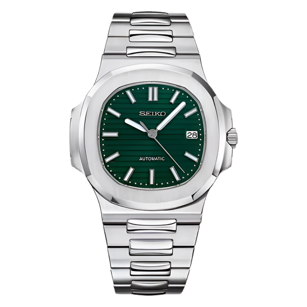Nautiko Green - front dial view | The Golden Mods