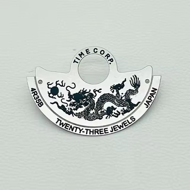 Rotor Premium Dragon - engraving detail | The Golden Mods