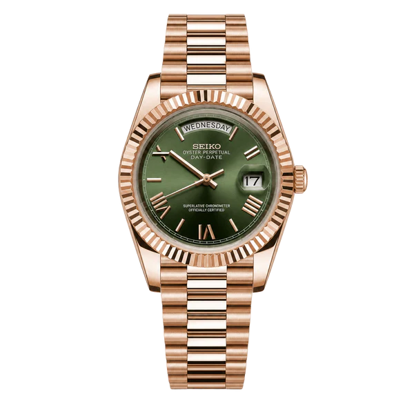 Seikodate | Verde Oliva Oro Rosa