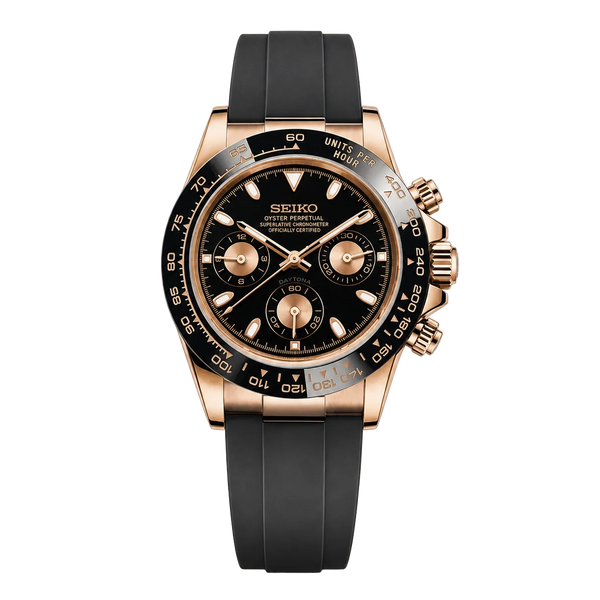 Seitona | Rose Gold OysterFlex