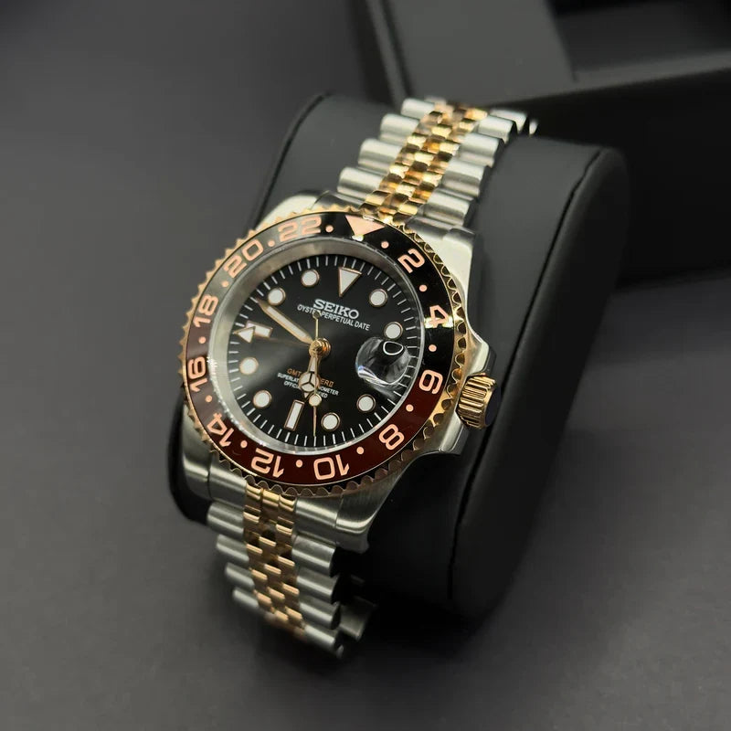 GMTeiko Rootbeer - caseback detail | The Golden Mods