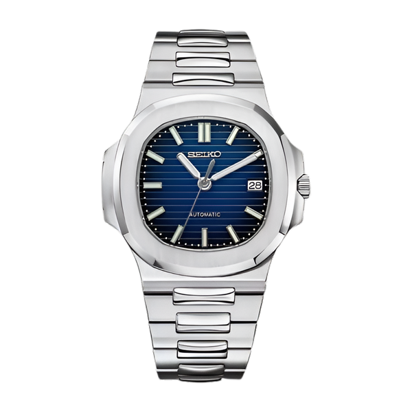 Nautiko Blue - front dial view | The Golden Mods