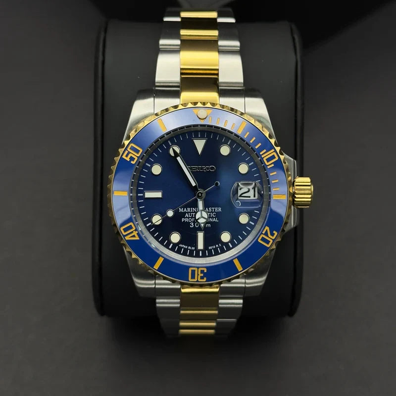 Seikomariner Bluesy - bracelet detail | The Golden Mods