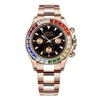 Seitona | Rainbow Rose Gold