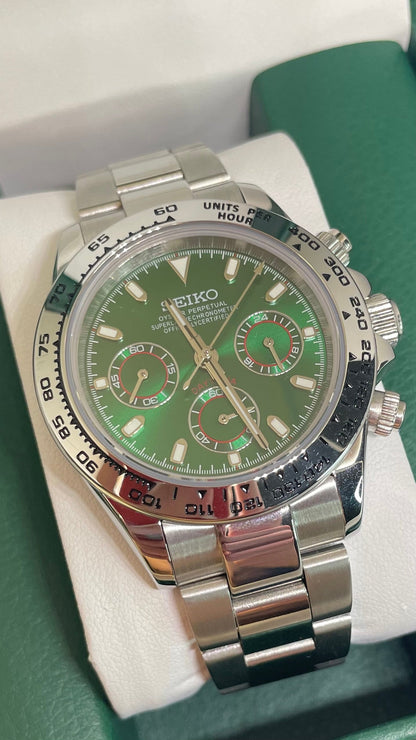 Seitona | Silver and Green