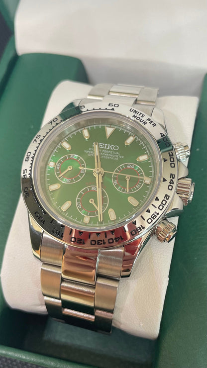 Seitona | Silver and Green