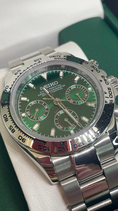 Seitona | Silver and Green