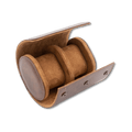 Travel Case 2 Watches - front view | The Golden Mods