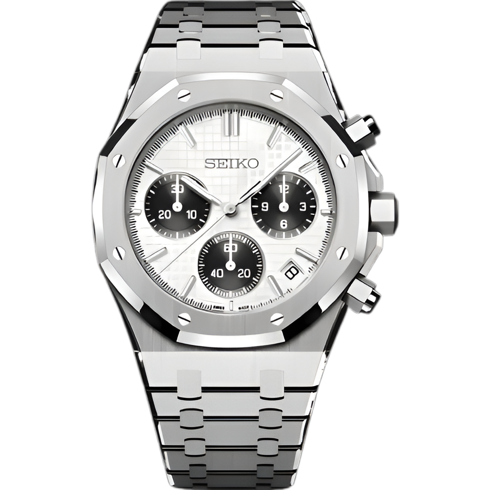 Seikoak | Panda Chronograph