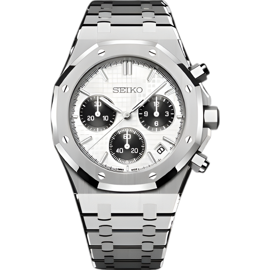 Seikoak | Panda Chronograph