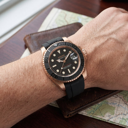 Yachteiko | Black Rose Gold Oysterfex