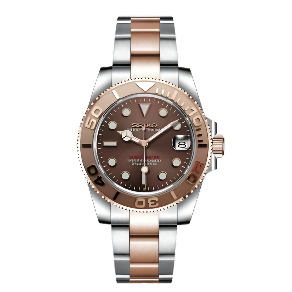 Yachteiko | Rose Gold and Brown