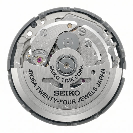 Premium Rotor Silver custom watch rotor front view | The Golden Mods