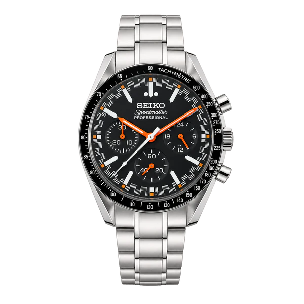 Seikomaster | Schwarz und Orange