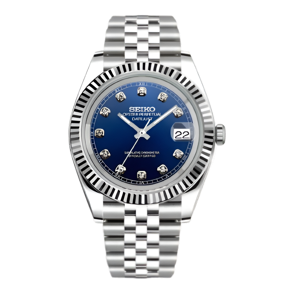 Seikojust | Blue Diamonds Dial