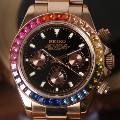 Seitona | Rainbow Rose Gold