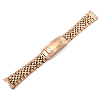 Jubilee watch bracelet in rose gold | The Golden Mods