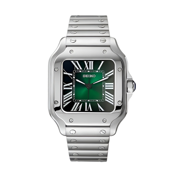 Santeiko Green - front dial view | The Golden Mods