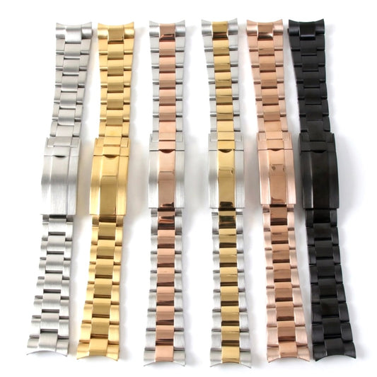 Oyster watch bracelets, all finishes together | The Golden Mods