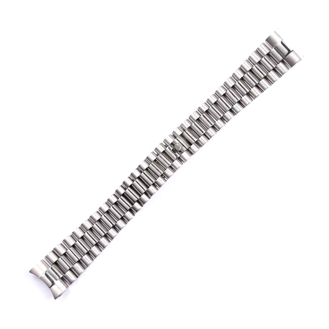 President watch bracelet in brushed stainless steel | The Golden Mods