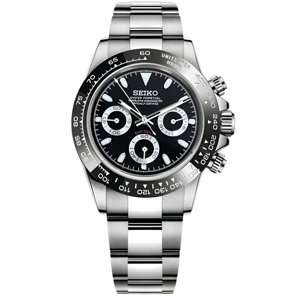 Seitona Le Mans - front dial view | The Golden Mods
