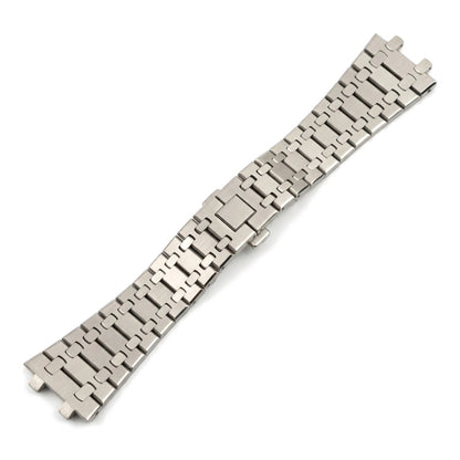 Seikoak Royal Oak-style integrated watch bracelet in brushed stainless steel | The Golden Mods